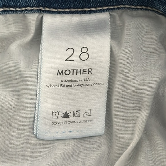 MOTHER Light Blue Women's Jeans - Picture 9 of 11